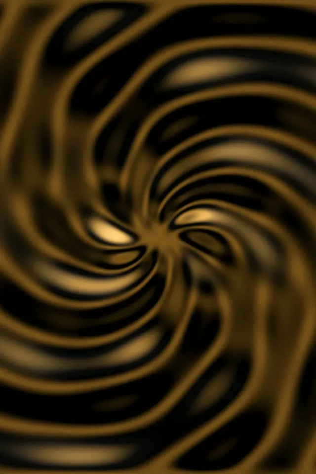 2:3 Photo Portrait 60fps Screensaver Neon Tunnel Motion Background Golden Vortex