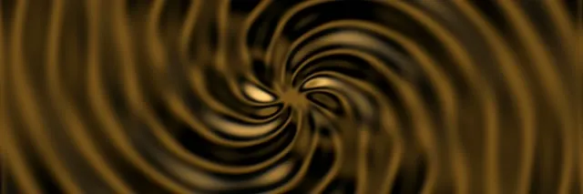 3:1 Triple Wide 60fps Screensaver Neon Tunnel Live Wallpaper Golden Vortex