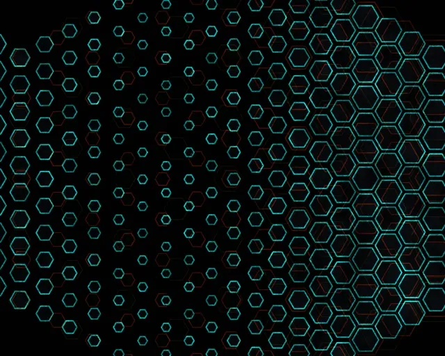 5:4 Industrial 60fps Screensaver Neon Tunnel Live Wallpaper Cyan Glow