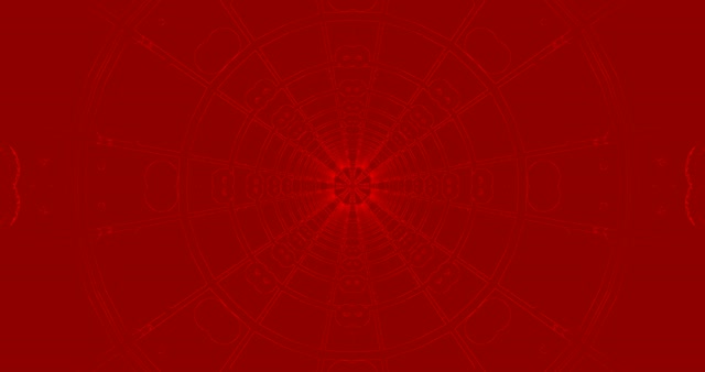 Crimson Snowflake Neon Tunnel 4k uhd 60fps screensaver live wallpaper