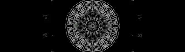 Neon Tunnel Gothic Mandala 32:9 Super Ultrawide 60fps Screensaver Vj Loop