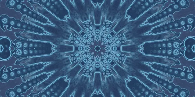 neon tunnel 2:1 univisium 60fps screensaver symmetrical vj loop motion