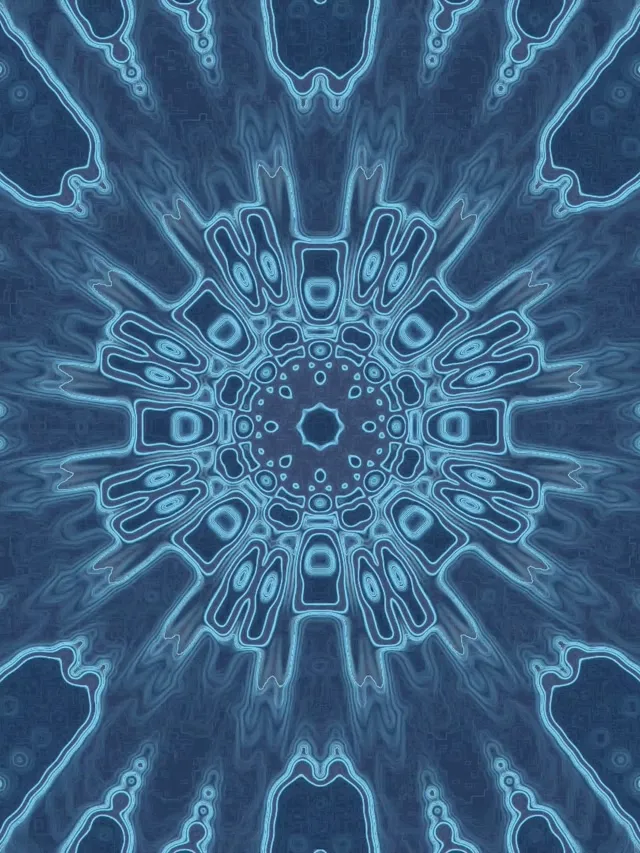 neon tunnel 3:4 ipad portrait 60fps screensaver bloom vj animation