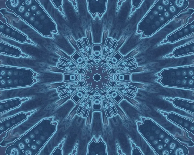 neon tunnel 5:4 industrial 60fps screensaver octagon vj loop geometric