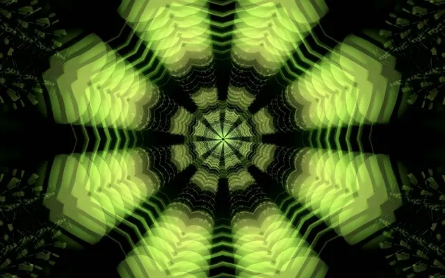 neon tunnel 16:10 macbook 60fps screensaver green vortex vj loop