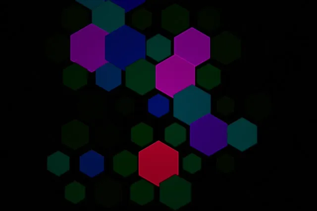 3:2 Surface | 60fps Neon Hexagon Screensaver | Background for Edits