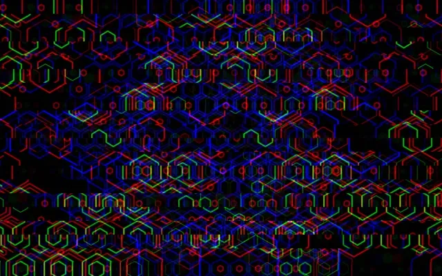 16:10 MacBook | 60fps Neon Hexagon Screensaver VJ Animation