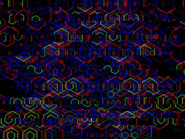 4:3 Classic | 60fps Neon Hexagon Screensaver Live Wallpaper