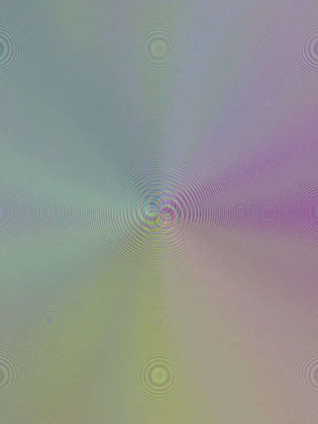 3:4 iPad Portrait | 60FPS Kaleidoscope Screensaver | VJ Loop Neon Gradient Circles Pastel