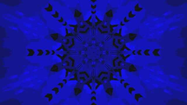 Blue Neon Tunnel Screensaver 4k uhd 60fps Vj Loop