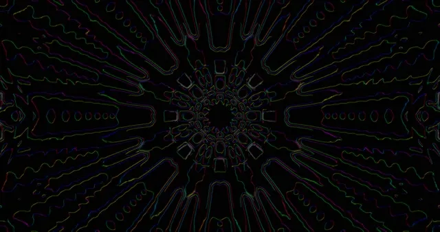 Neon Tunnel 4K UHD 60FPS Screensaver VJ Footage Motion Background
