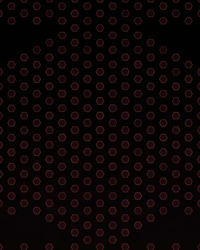 4:5 Instagram 60FPS Red Hexagon Kaleidoscope Screensaver | Live Wallpaper VJ
