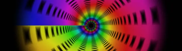 32:9 Super Ultrawide | 60fps Kaleidoscope Screensaver VJ Loop Neon Colors