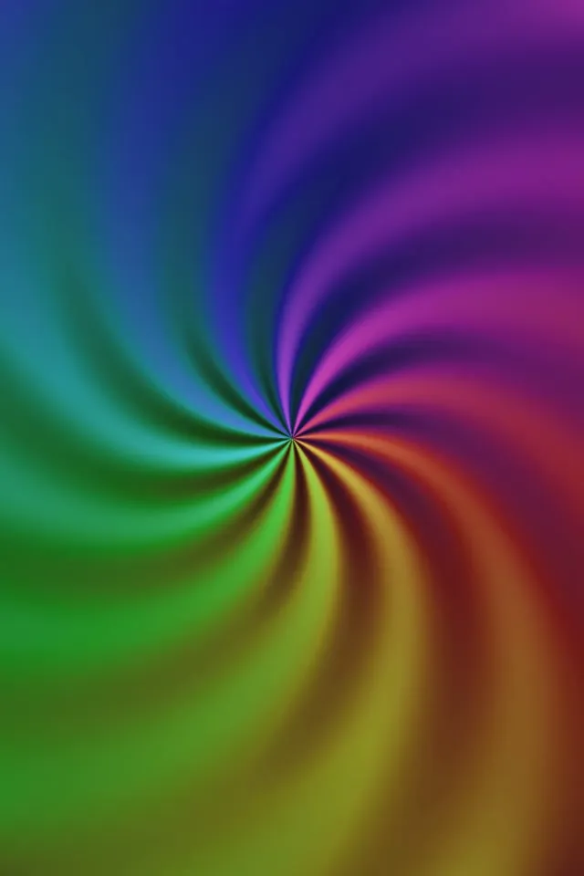 2:3 Photo Portrait | 60fps Neon Spiral Screensaver | VJ Loop Live Wallpaper