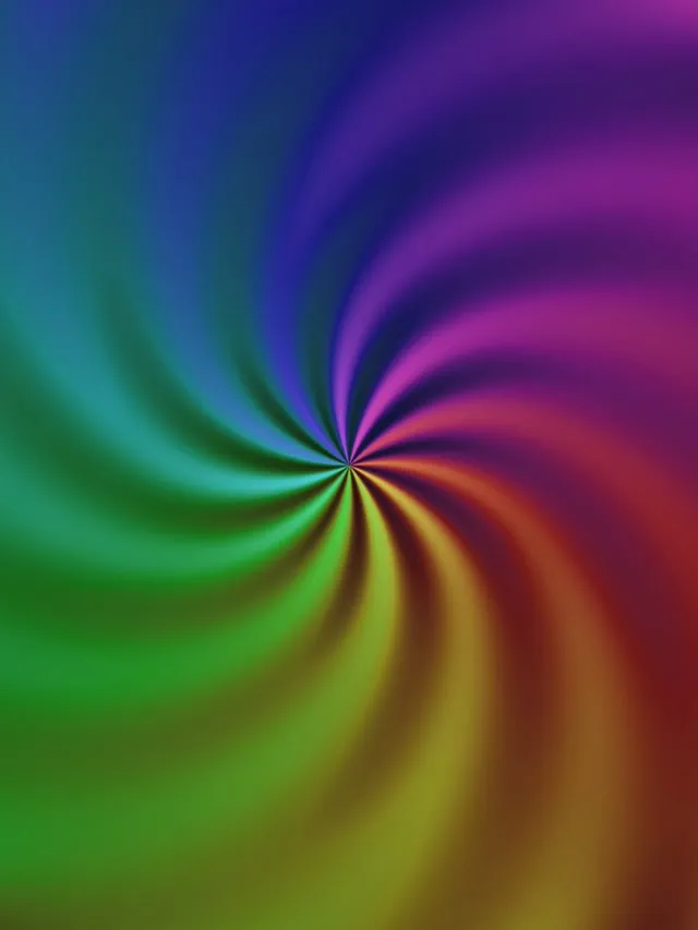 3:4 iPad Portrait | 60fps Rainbow Vortex Screensaver | VJ Animation Motion Loop