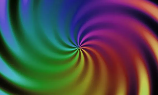 5:3 Wide | 60fps Colorful Vortex Screensaver | VJ Loop Background Animation