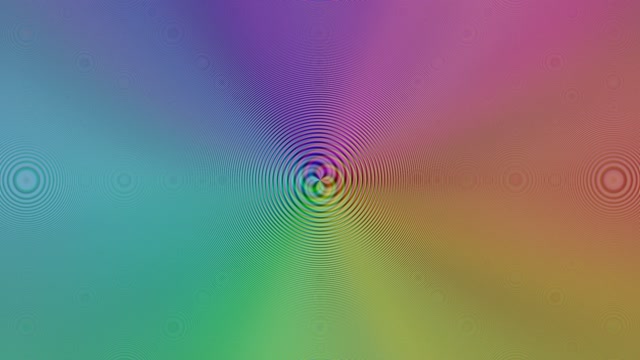 10 hours 4K UHD 60fps Spiral Screensaver - Cyan to Magenta VJ Loop