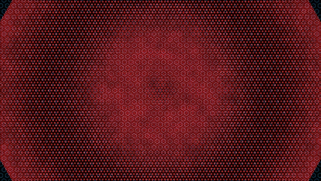 10 hours 4K UHD 60FPS Screensaver PC Neon Tunnel Red Dots VJ Loop