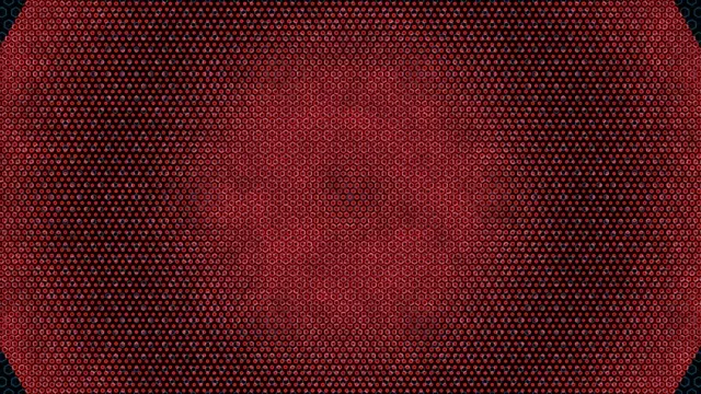 10 hours 4K UHD 60FPS Screensaver PC Neon Tunnel Red Dots VJ Loop