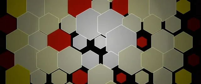 2.39:1 Cinemascope Hexagon 60fps Screensaver Live Wallpaper Tiles
