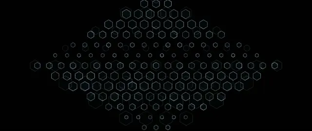 2.39:1 Cinemascope 60fps Screensaver Neon Tunnel VJ Loop Hexagon Glow