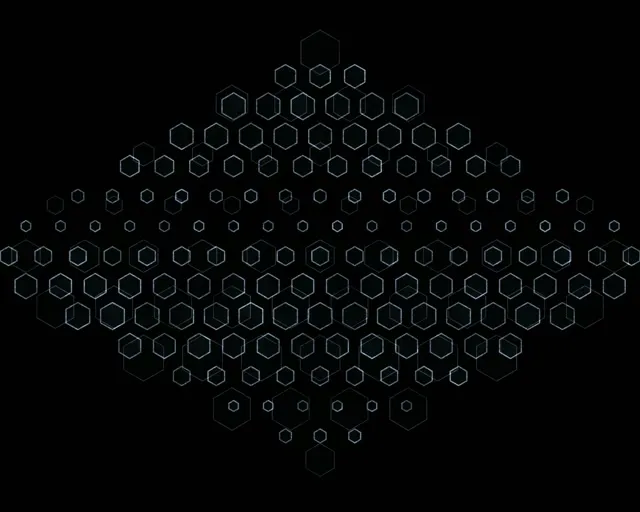 5:4 Industrial 60fps Screensaver Neon Tunnel Live Wallpaper Hexagon Glow