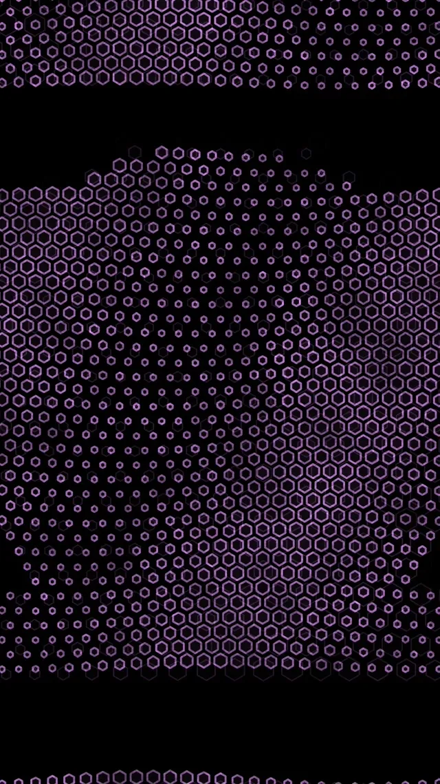 9:16 Reels 60fps Hexagon Portal Screensaver | Live Wallpaper Neon