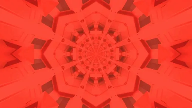 Red Neon Tunnel Screensaver 4K UHD 60fps Vj Loop PC Laptop