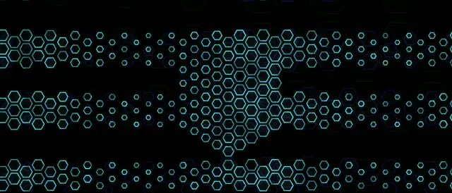 21:9 Ultrawide 60fps Screensaver Neon Tunnel Motion Background Cyan Hexagons