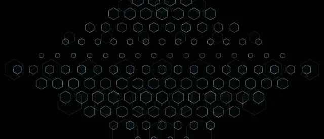 21:9 Ultrawide 60fps neon tunnel screensaver - cyan hexagon motion background