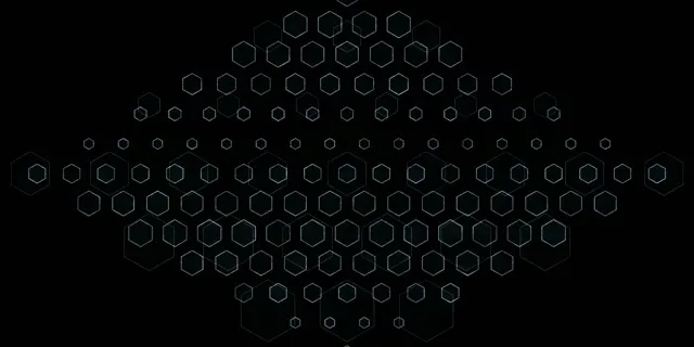 2:1 Univisium 60fps neon tunnel screensaver - cyan geometric motion background