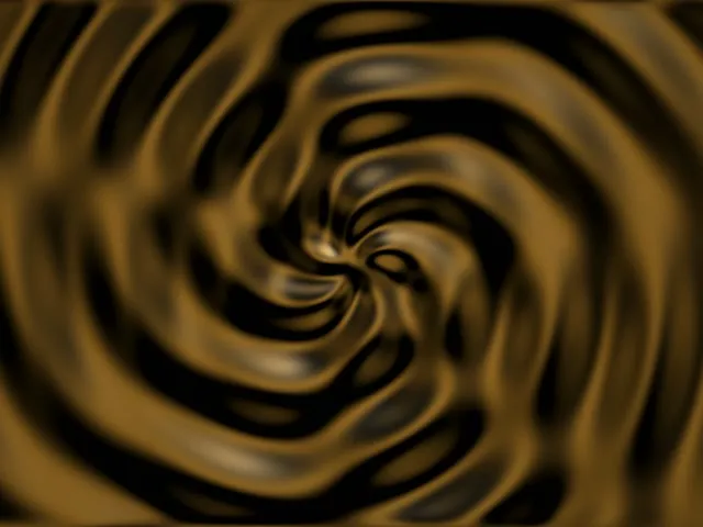 4:3 Classic | 60FPS Golden Spiral Vortex Screensaver VJ Animation