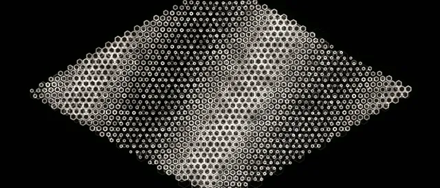 21:9 Ultrawide 60FPS Hexagon Kaleidoscope Screensaver Motion Background