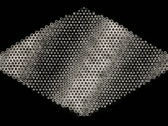 4:3 Classic 60FPS Hexagon Geometric Screensaver Live Wallpaper