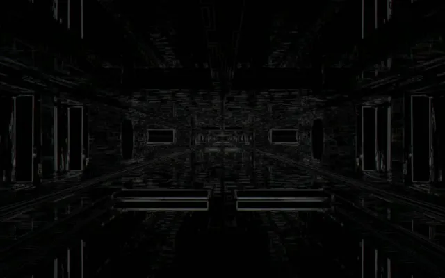 Neon Tunnel Infinite Corridor 16:10 MacBook 60fps VJ Loop Screensaver