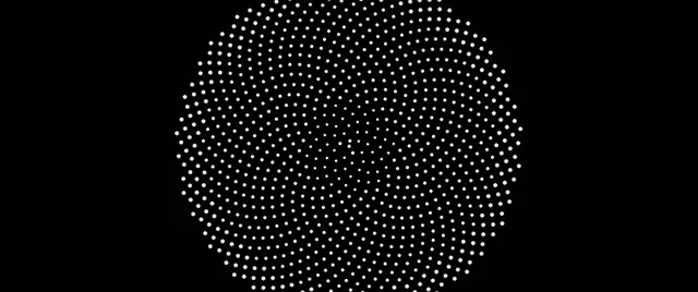 2.39:1 Cinemascope | 60fps Neon Hexagon Dot Screensaver VJ Loop