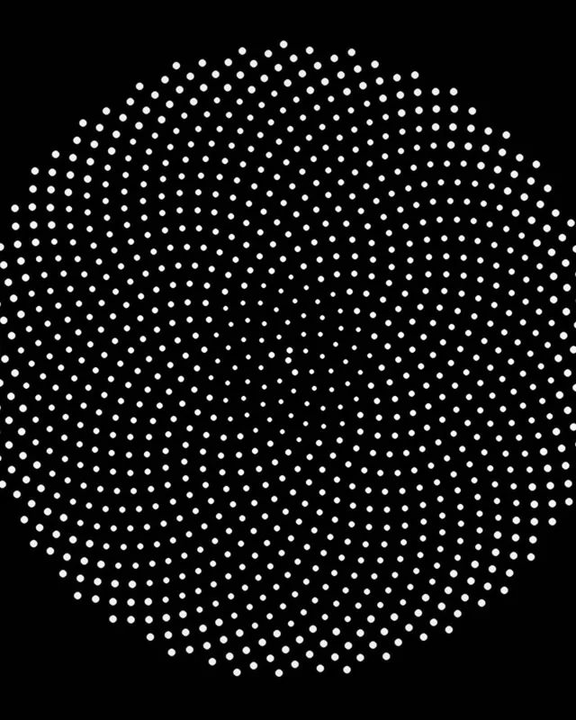 4:5 Instagram | 60fps Dot Spiral Neon Screensaver Background Edit