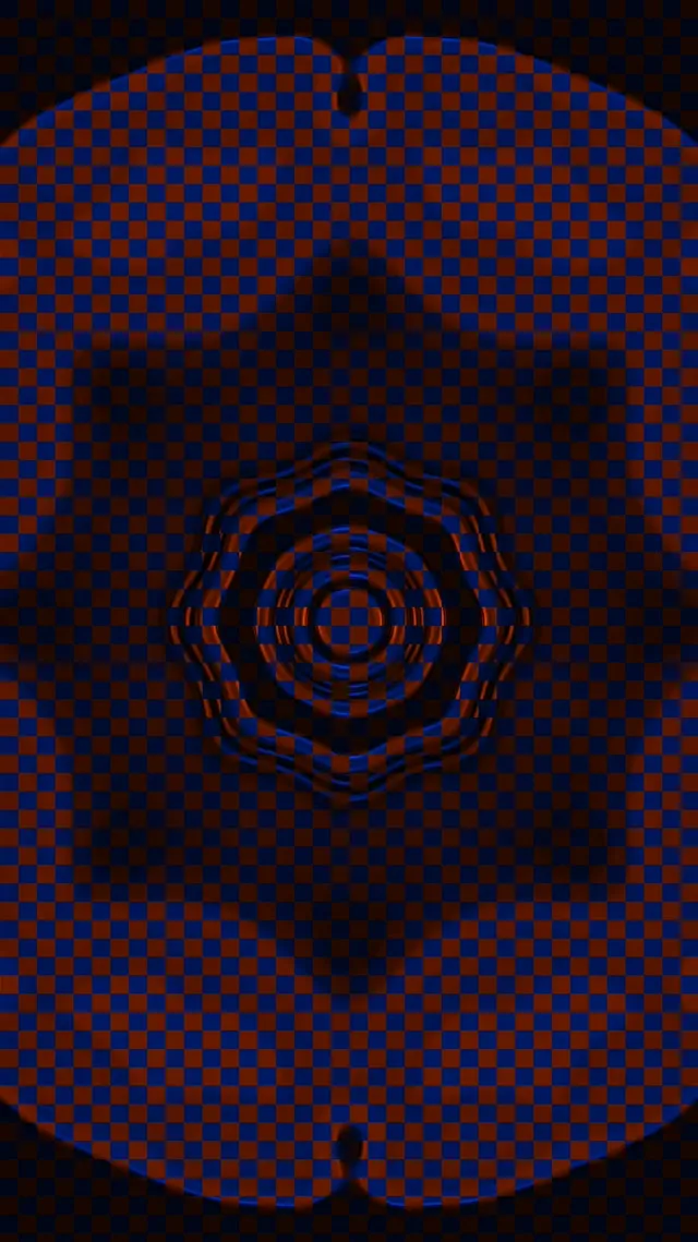 Neon Tunnel Checkerboard Vortex 9:16 Reels 60fps Screensaver Loop