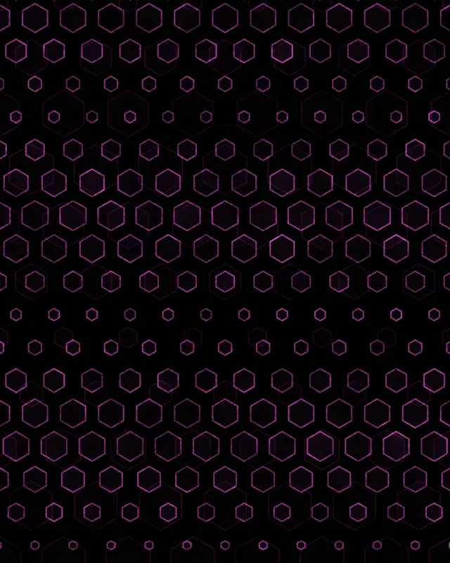4:5 Instagram 60fps Screensaver Neon Tunnel VJ Animation Hexagon Neon Pattern
