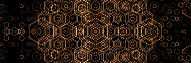 3:1 Triple Wide 60fps Hexagon Screensaver Live Wallpaper VJ Loop