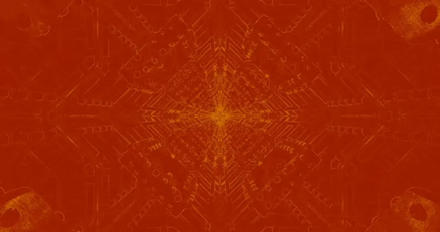 Red Gold Neon Tunnel Screensaver 4k UHD 60fps Vj Loop PC