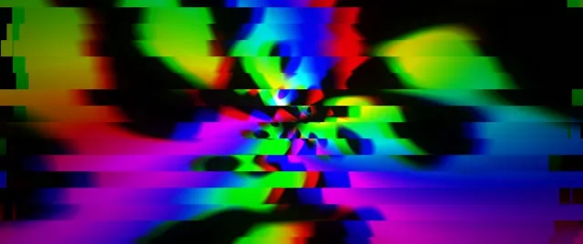 2.39:1 Cinemascope 60fps Neon Kaleidoscope Screensaver VJ Loop Cinematic
