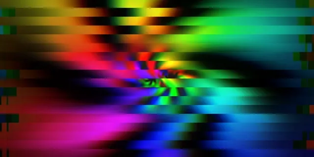 2:1 Univisium 60fps Screensaver | Colorful Spiral Motion Background VJ Loop