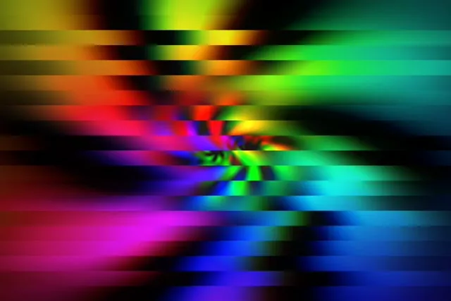3:2 Surface 60fps Screensaver | Rainbow Vortex Motion Background VJ Animation