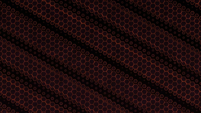 10 hours 4K UHD 60fps screensaver neon tunnel VJ loop red hexagon