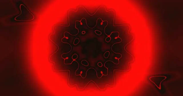 Red Neon Tunnel Screensaver 4K UHD 60fps Vj Loop PC Laptop