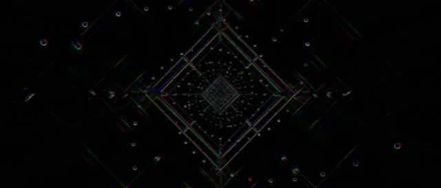 Neon Tunnel VJ Loop 21:9 Ultrawide 60fps Screensaver Diamond Grid