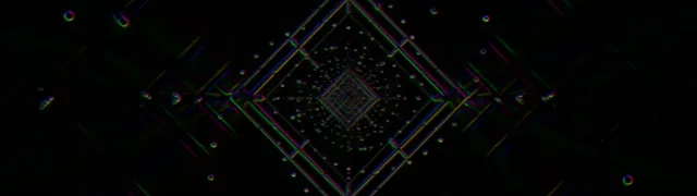 Neon Tunnel VJ Loop 32:9 Ultrawide Geometric Grid 60fps Screensaver