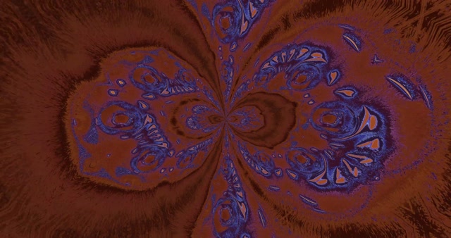 Neon Tunnel Red Blue Kaleidoscope Screensaver 4k uhd 60fps Vj loop