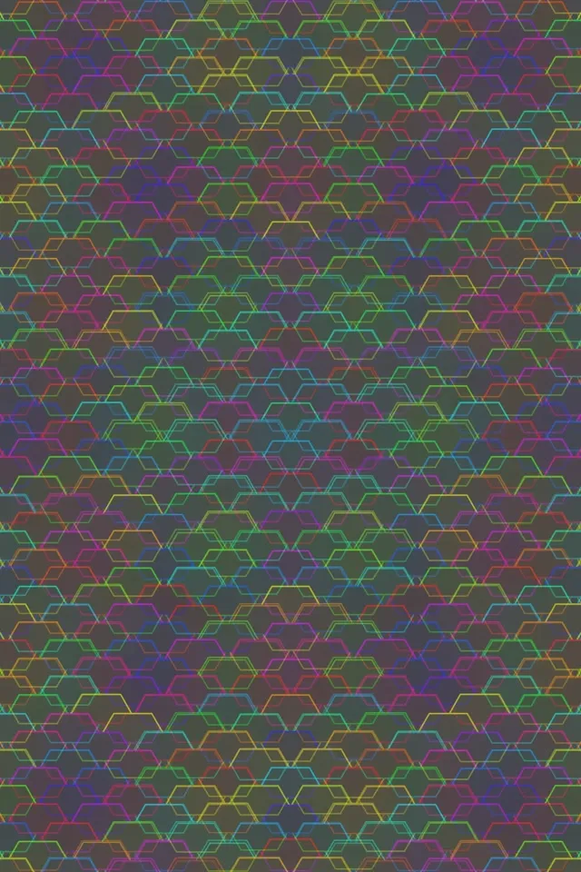 2:3 Photo Portrait 60fps Screensaver Neon Tunnel Live Wallpaper Neon Shapes